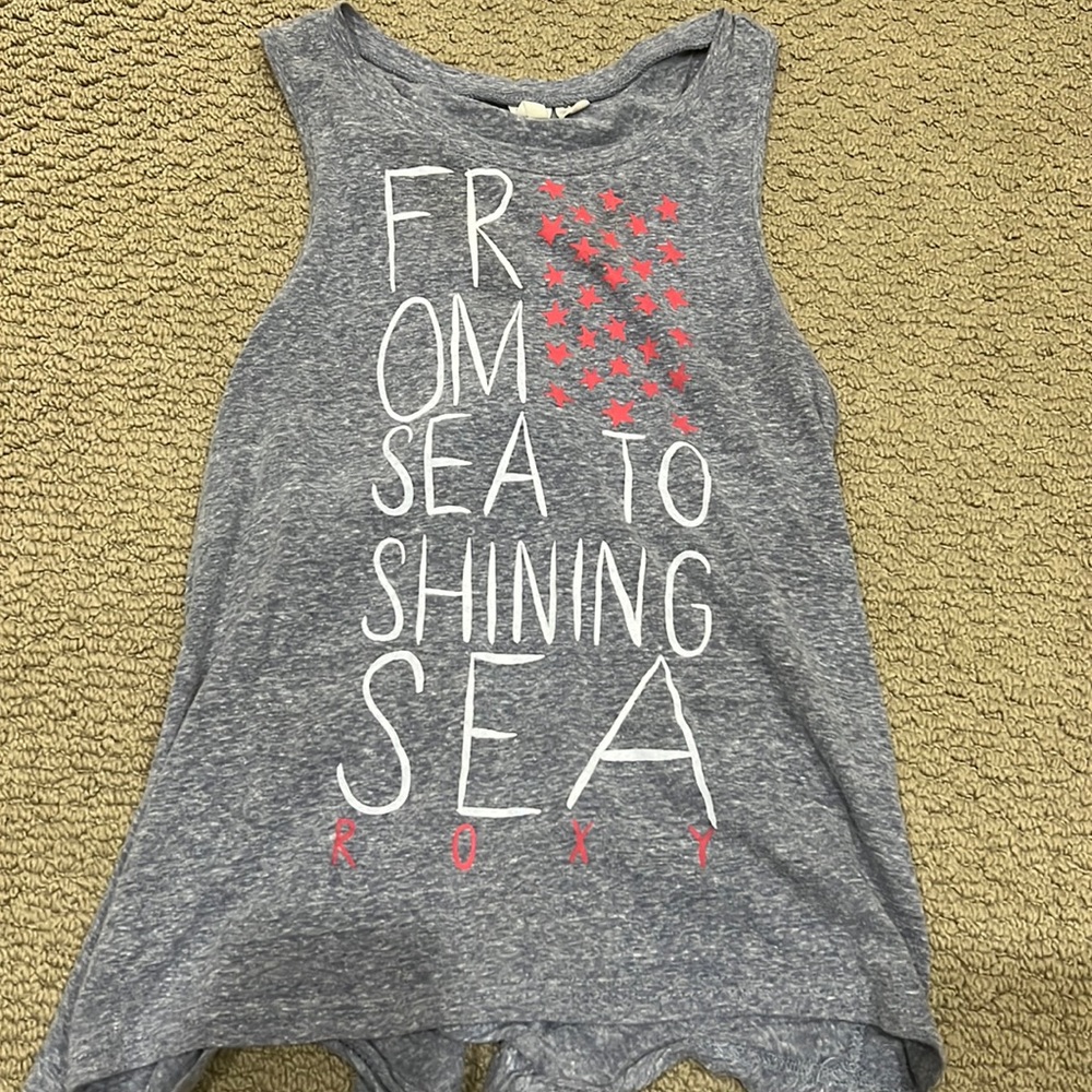 Roxy open back tank top